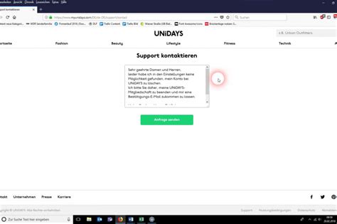 unidays konto löschen